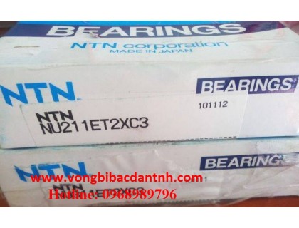 VÒNG BI-BẠC ĐẠN-Ổ BI NTN NU211ET2XC3